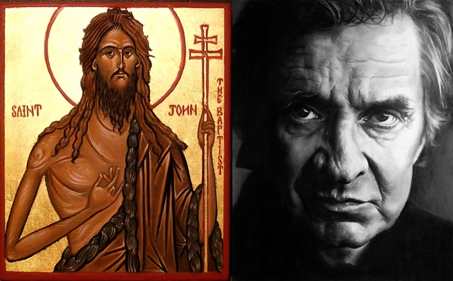 john the baptist and johnny cash