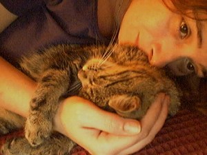 Hope Abrams Me and George, Flickr Creative Commons